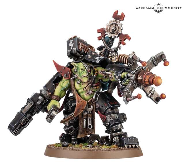 New Big Mek Ork Model Unveiled Warhammer K Miniatures