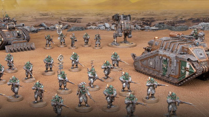 Warhammer Horus Heresy – Legions Imperalis : Solar Auxilia Battle Group - Coffret De 160 Figurines épiques