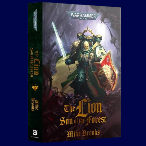 The cover to the new Warhammer 40K book "The Lion: Son of the Forest," by Mike Brooks.