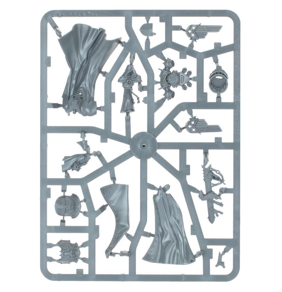 The third set of sprues included with the new Lion El'Jonson model for Warhammer 40K 10th edition.