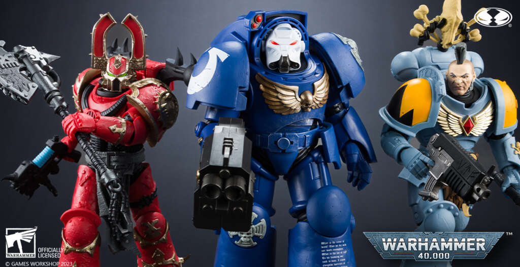 New McFarlane Warhammer 40K Toys Released