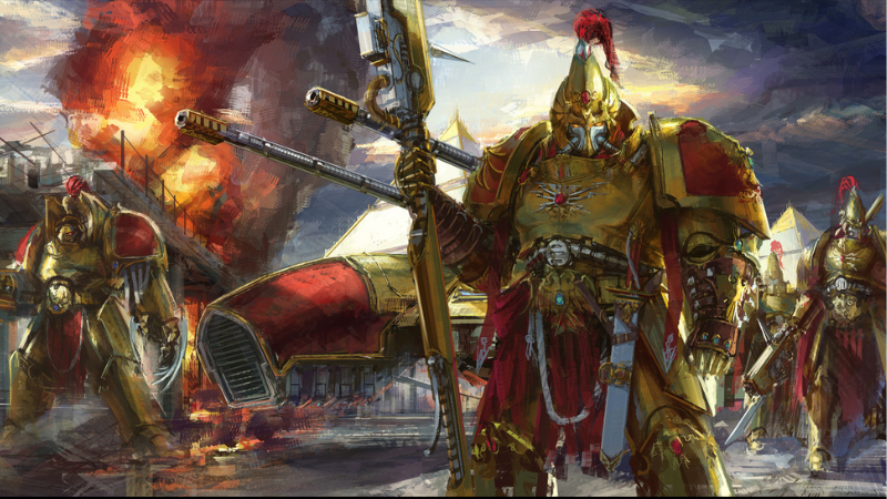 thumbnail image 2 of Warhammer 40k Codex: Adeptus Custodes 10th Edition – Hardcover New In Shrinkwrap 2 of 5