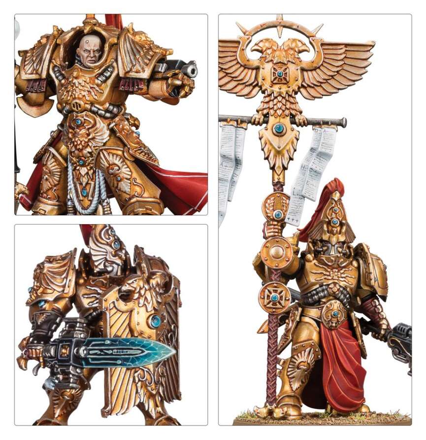 Unità Guardia Custode (5 Modelli), Warhammer 40K - Adeptus - Foto 7