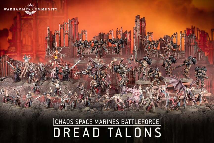 New Chaos Space Marines Battleforce Sets Warhammer 40K Fanatics