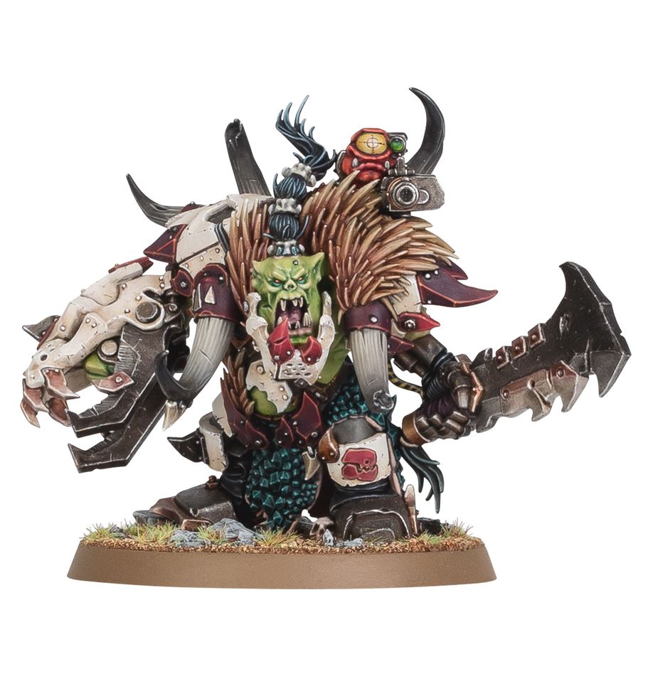 The Beastboss model included in the new 2024 Ork Combat Patrol for Warhammer 40K.